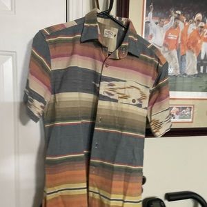 Mens faherty brand short sleeve button up